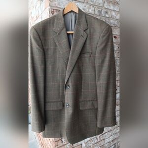 Ralph Lauren Men's Wool Houndstooth Blazer
